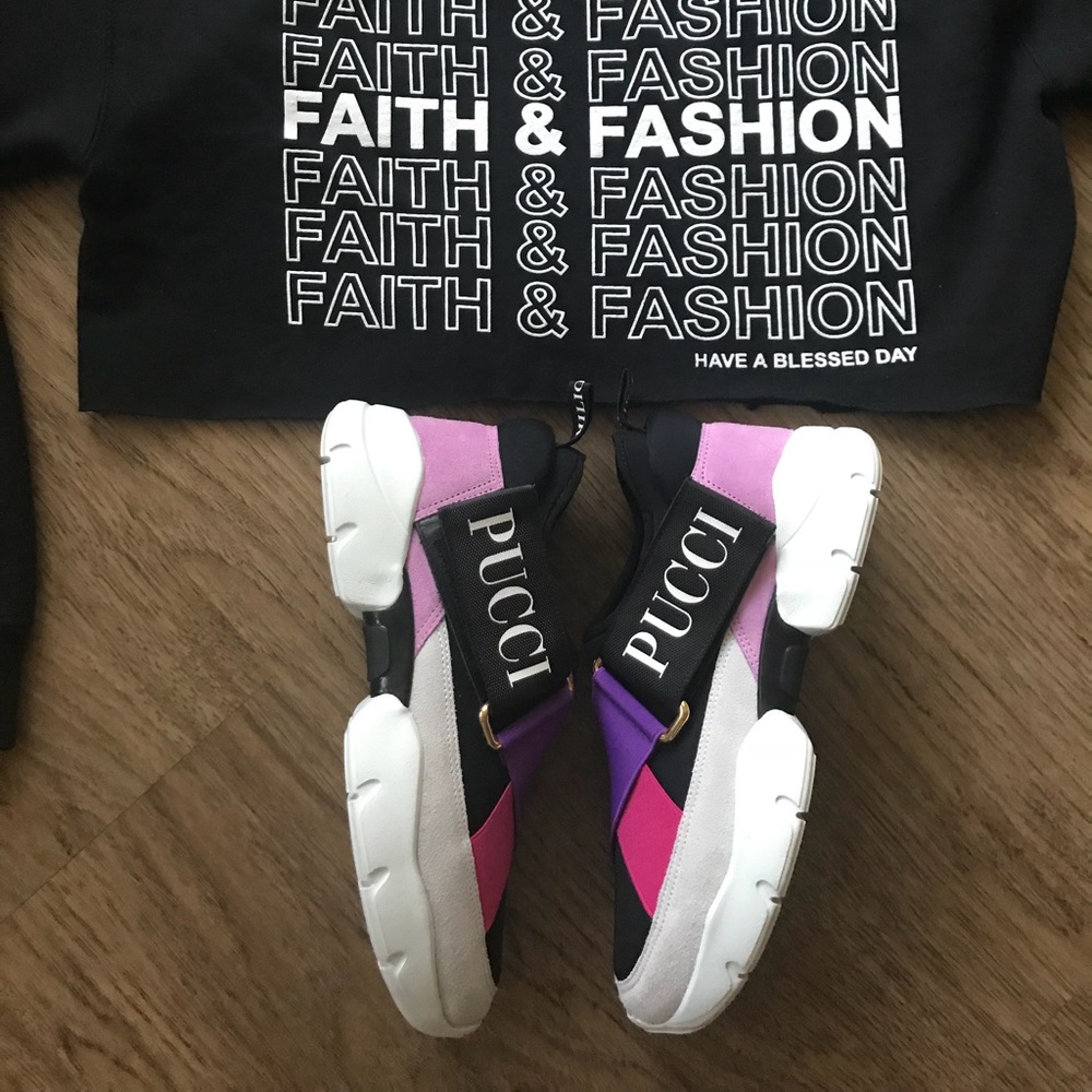 Emilio Pucci Trainer Sneakers
